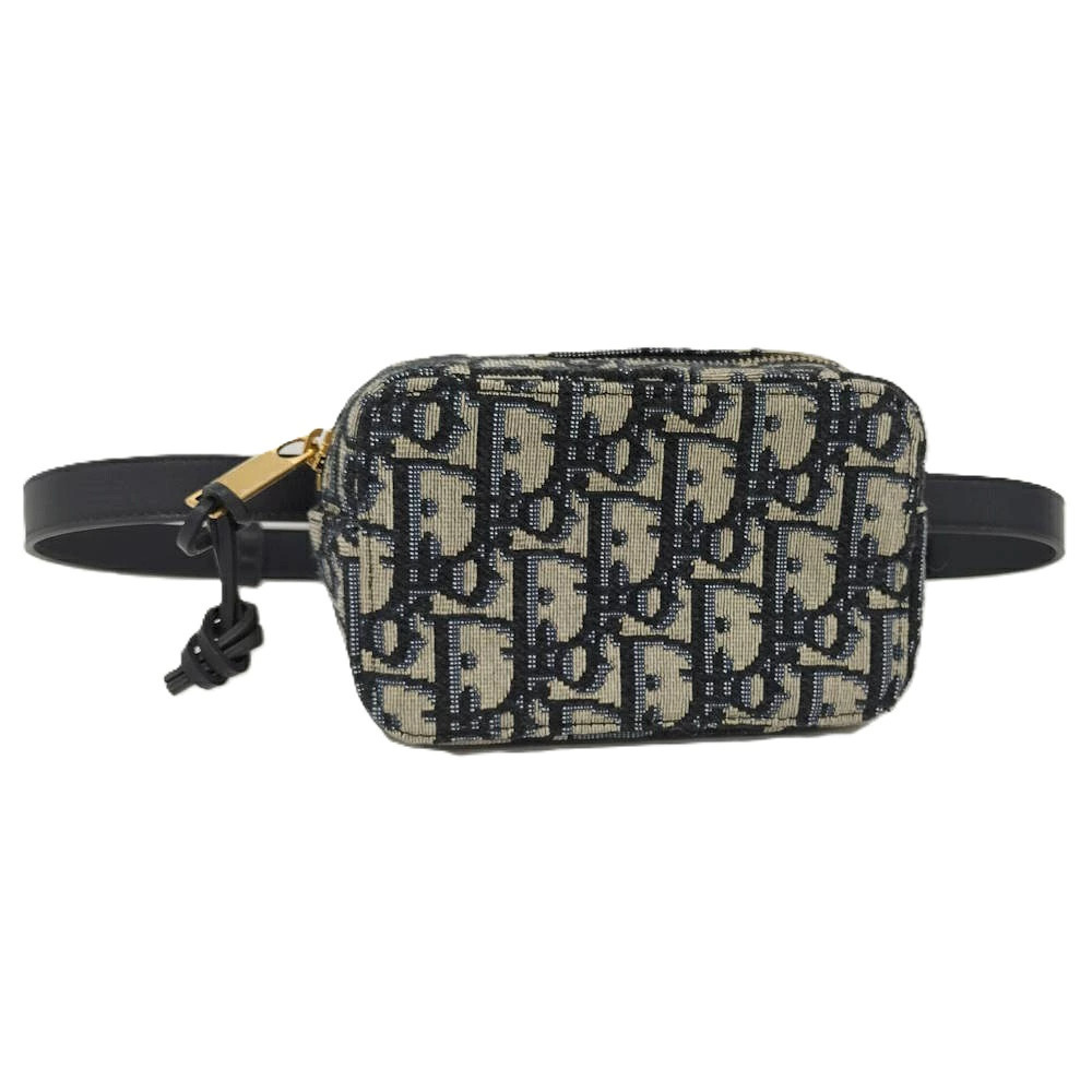 Christian Dior Oblique Trotter Canvas Waist Pouch